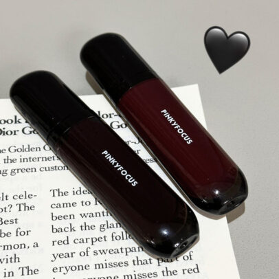 PinkyFocus Black Tinted Lip Gloss