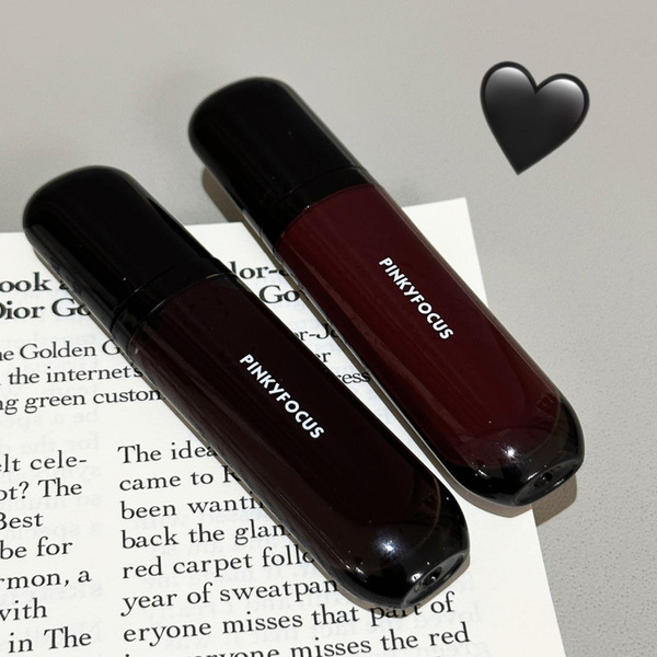 PinkyFocus Black Tinted Lip Gloss