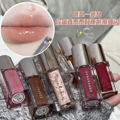 Herorange Watery Glitter Lip gloss