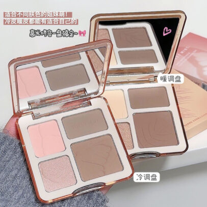 Sweet Mint Four-Color Contouring Powder Palette