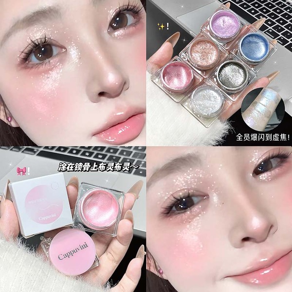 Cappuvini Crushed Diamond Moisturizing Highlighting Liquid - Image 2