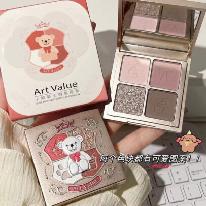 Art Value bear Knight four-color eye shadow