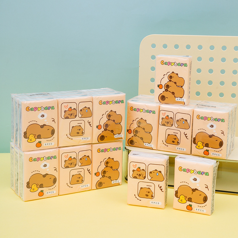 Cartoon Bear Pattern Pocket Tissue - Image 2