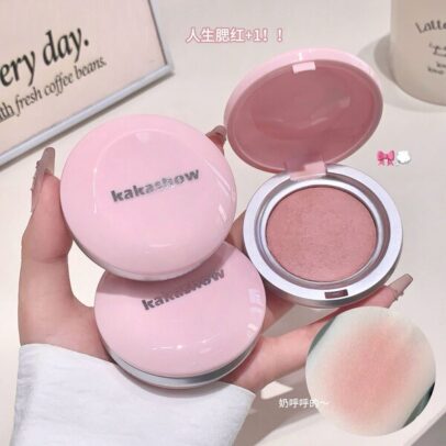 Kakashow Shimmer Soft Mist Baked Powder Blush