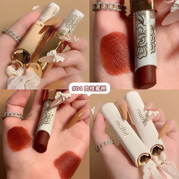 Maffick Lace Honey Matte Lipstick - Image 5