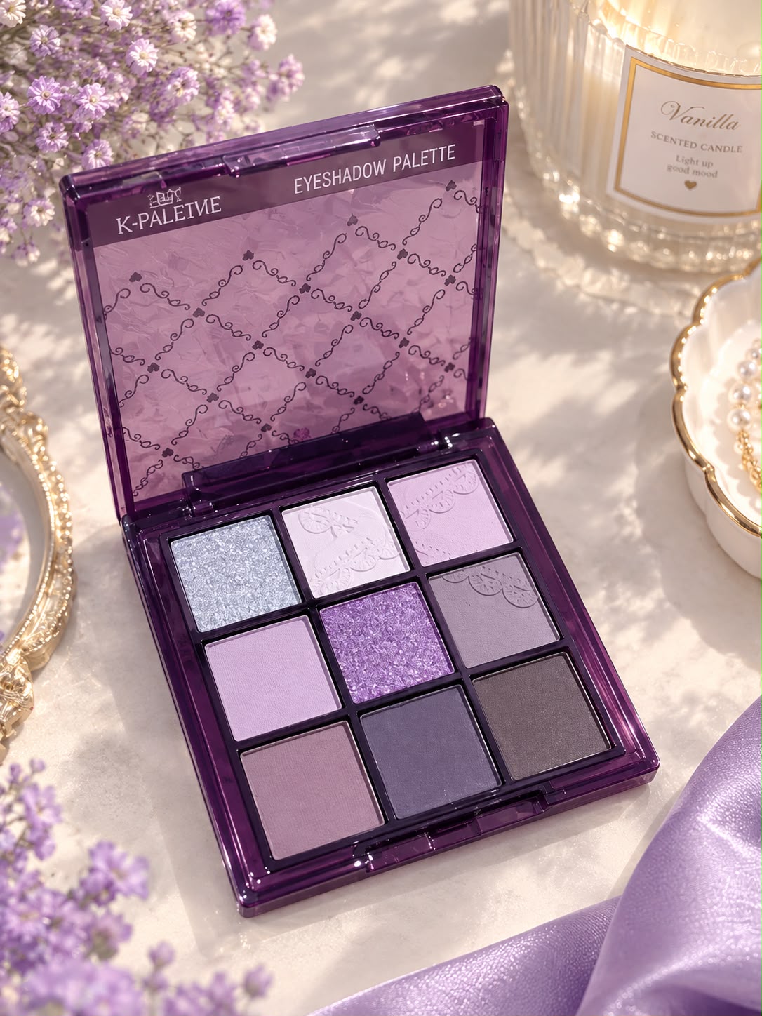 Capel Cat's Eye Stone 9 Color Eyeshadow