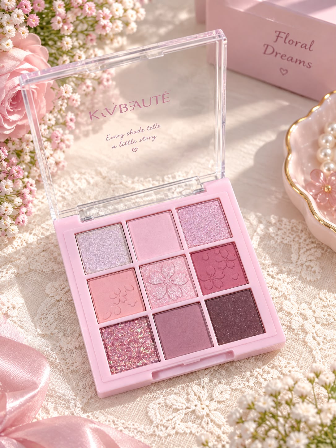 Capel Cat's Eye Stone 9 Color Eyeshadow - Image 3